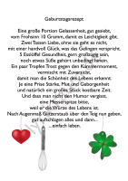 Geburtstagsrezept