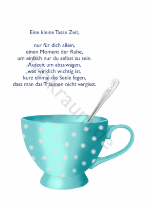 Ein kleine Tasse Zeit
