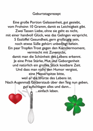 Geburtstagsrezept