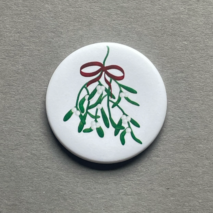 Mistelzweig, Magnetbutton