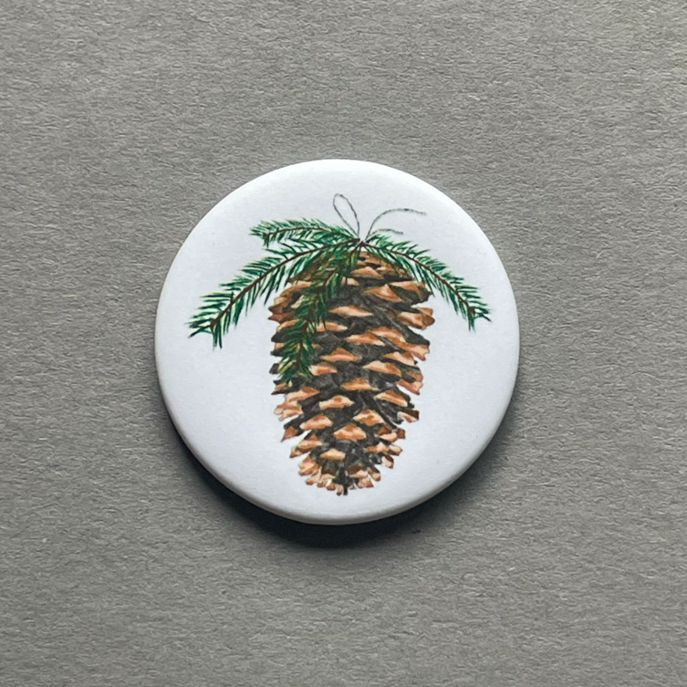 Zapfen, Magnetbutton