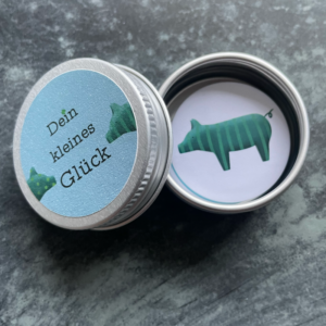 Schraubdeckeldose mit Magnetbuttons